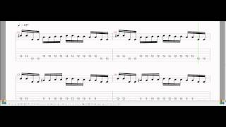 Parkway Drive  Romance is dead Guitar tab video [upl. by Bernardine]