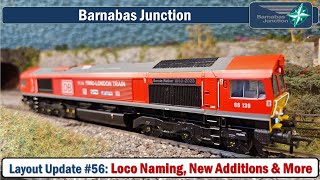 Layout Update 56  Loco Naming New Additions amp More [upl. by Acnoib]