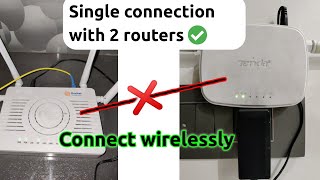 How to connect another router to main router wirelessly  connect 2nd router to main router wireless [upl. by Trillbee879]