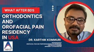 Orthodontics And Orofacial Pain Residency In USA What after BDS [upl. by Ynneb]