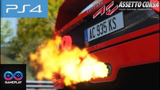 Assetto Corsa  PS4 Ferrari F40 Gameplay [upl. by Bram]