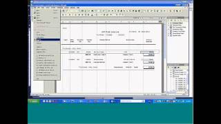 ODBC Connections  Simple Crystal Reports Example  Accounts Payable [upl. by Annaira]