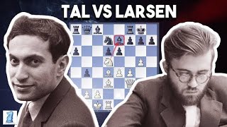 Tal vs Bent laren 1965 Tal series 5 [upl. by Eintruok569]