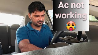 Car Ac not working🥵  Car Ac Problem 😒 😫 dineshdavevlogs acnotworking caracproblem [upl. by Etteragram]