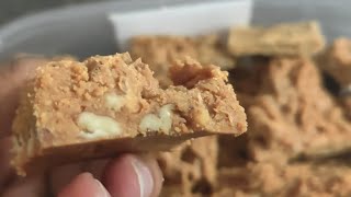 15 minutes microwave Pecan Candy Requested Creamy Melt in your Mouth homemade baking holiday [upl. by Noret260]