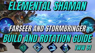 InDepth Build and Rotation Guide for Elemental Shaman in TWW Season 1 [upl. by Harty821]