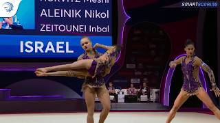 Womens group Israel  2019 junior European Champions allaround [upl. by Ericksen752]