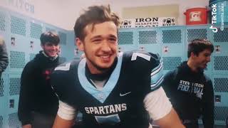 Caden Woodall American football Eenie Meenie  Justin Bieber TikTok [upl. by Kired]