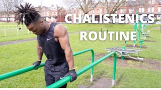 CHALISTENICS  DIPS amp PULL UPS ONLY  MUST WATCH [upl. by Airtemak985]