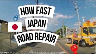 HOW FAST JAPAN ROAD REPAIR [upl. by Anelahs]