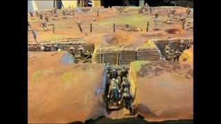 ww1 diorama airfix trench system [upl. by Justis]