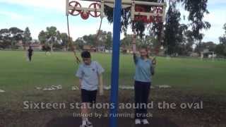 Community Fitness circuit and track  Hillcrest Primary School [upl. by Odnavres]