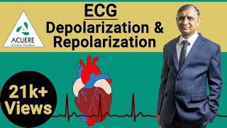 ECG Depolarization and Repolarization by DrShantanu Joshi [upl. by Yejus]