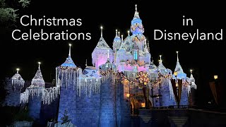 Christmas Celebrations at Disneyland [upl. by Airpac623]