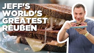 Jeff Mauros Worlds Greatest Reuben  The Kitchen  Food Network [upl. by Aicatsan]