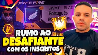 ☢️BLADE AO VIVO☢️REI DO RUCHADAO ☢️X1 DOS CRIAS☢️ RANK COM CHAT ☢️FREEFIRE [upl. by Nwahsat]