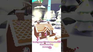 Touring my BEST Adopt me houses Day 1 GINGERBREAD HOUSE [upl. by Noed]