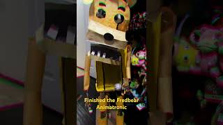 FINISHED FREDBEAR ANIMATRONIC fnaf animatronics fredbear fivenightsatfreddys fyp [upl. by Alvar]