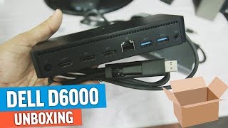 Dock Station Dell D6000 📦 UNBOXING PortuguêsBR [upl. by Durham]