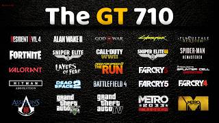 GT 710  Test in 55 Games in 2024🔥 [upl. by Dierolf]