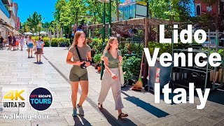 Lido Venice Italy 🇮🇹 4k UHD 60fps [upl. by Llednor]