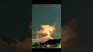 Villarrica Volcano erruption  shortsfeed facts shorts volcano volcanology [upl. by Nerfe152]