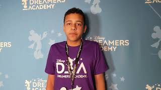 Interview with Student Preston Zabinko  Disney Dreamers Academy 2023 [upl. by Andria]