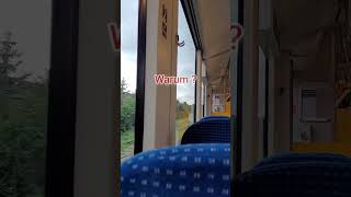 Die RB 31 der Niederrheiner fährt wieder nicht Zwischen Moers und Duisburg kein Zugverkehr mögl [upl. by Tynan719]