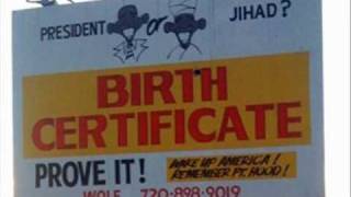 OBAMAS INELIGIBLE TO SERVE  Birth Certificate SSN College Transcripts Born in Kenya Fraud [upl. by Eseilanna]