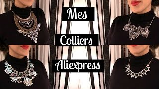 Haul  Mes colliers Aliexpress ❤ [upl. by Inessa]