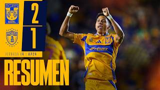 📹 Resumen Liga MX  Tigres 2  1 Pachuca  Jornada 14  Apertura 2024 [upl. by Sabba]