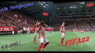 Alle Torhymnen der 1 Bundesliga in FIFA 22 nachstellen  FIFA 22  21 22  4K   neue Stadions [upl. by Nyla]