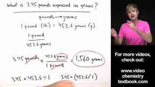 Converting Units with Conversion Factors [upl. by Halliday]