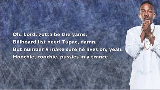 Kendrick Lamar  Black Friday  Lyrics [upl. by Chretien]