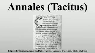 Annales Tacitus [upl. by Porett]