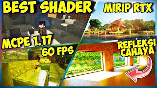 NEW 3 Best Shaders MCPE 117 Smooth  Realistic Shaders dan No Lag shaders mcpe  rtx shaders [upl. by Aloise393]