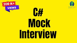 C Csharp NET Mock Interview  C NET Interview Questions amp Answers [upl. by Michigan]