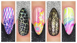 Nail Art Designs 2020  Stamping Nail Art Hacks [upl. by Clo455]