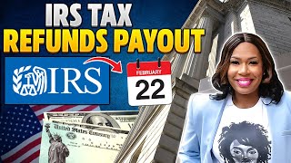 2024 IRS TAX REFUND UPDATE FEBRUARY 22 CHILD TAX CREDIT PAYOUT  CHECK YOUR IRS TRANSCRIPT amp MORE [upl. by Nahtam]