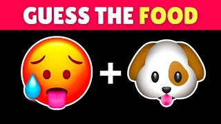 GUESS the FOOD by EMOJI 🤔 Emoji Quiz  Easy Medium Hard [upl. by Won418]