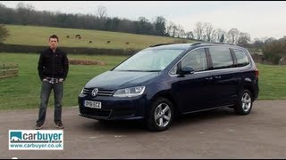 Volkswagen Sharan MPV review  CarBuyer [upl. by Norvil]