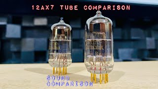 12AX7 tube comparison  JJ Electronic Electro Harmonix and Gold Lion [upl. by Hilaria]