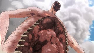 Eren Vs Rod Reiss Titan Full Fight And Historia Becomes The Queen Attack On Titan [upl. by Laehplar]