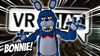 BONNIE TESTS FREDDYS PATIENCE IN VRCHAT  Funny VR Moments FNAF Movie [upl. by Livingstone]