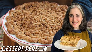 The Best Apple Pie Recipe With Claire Saffitz  Dessert Person [upl. by Shanney]