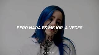 billie eilish  when the partys over  español  vídeo [upl. by Liuqnoj]