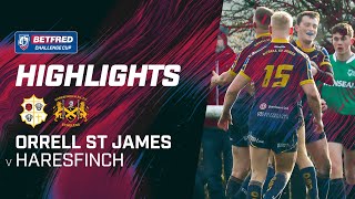 Highlights  Orrell St James v Haresfinch [upl. by Seuqirdor]