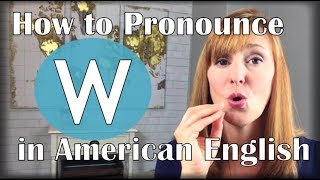 The W Sound vs The V Sound  American Accent Training [upl. by Nayab]