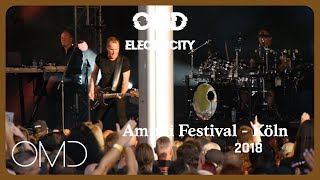 OMD  Electricity LiveAmphi 2018 [upl. by Rudich]