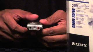 Overview of Sony ICDBX700 Voice Recorder [upl. by Llennyl]